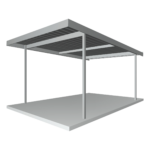 5.5m x 3.1m Single Carport - Image 2