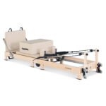 Lifespan Fitness Contour Folding Wooden Pilates Reformer Machine Set